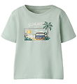 Name It T-shirt - NmmFinnur - Aqua Gray