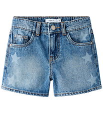 Name It Shorts - Denim - NkfRose - Medium Blue Denim/LASER