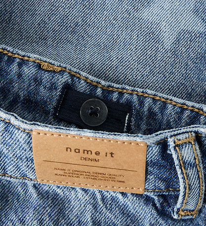 Name It Shorts - Denim - NkfRose - Medium Blue Denim/LASER
