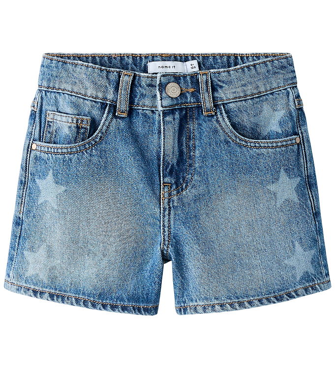 Name It Shorts - Denim - NkfRose - Medium Blue Denim/LASER