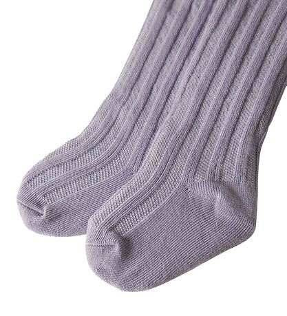 Name It Strømpebukser - NbfTriash - Lavender Gray