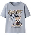 Name It T-shirt - NmmDigro - Blue Fog