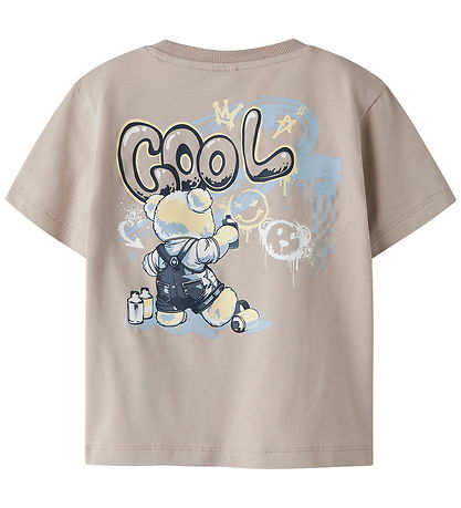 Name It T-shirt - NmmDigro - Chateau Gray