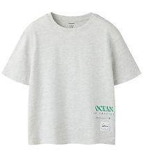Name It T-Shirt - NkmHaddu - Light Grey Melange