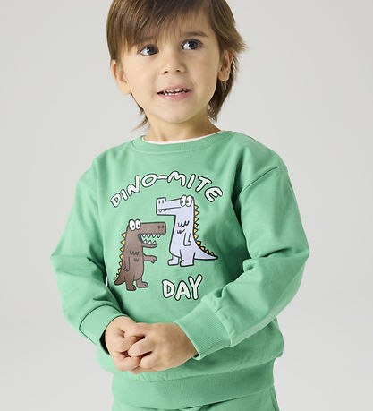Name It Sweatshirt - NmmDakkian - Green Spruce