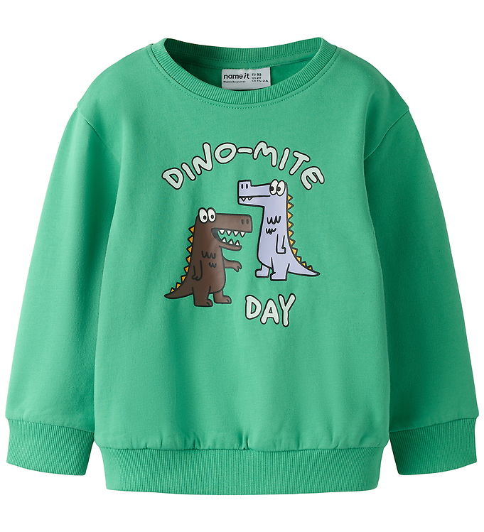 Name It Sweatshirt - NmmDakkian - Green Spruce