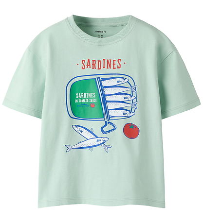Name It T-shirt - NmmHadu - Subtle Green