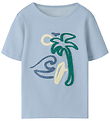 Name It T-shirt - NmmFiklan - Blue Fog