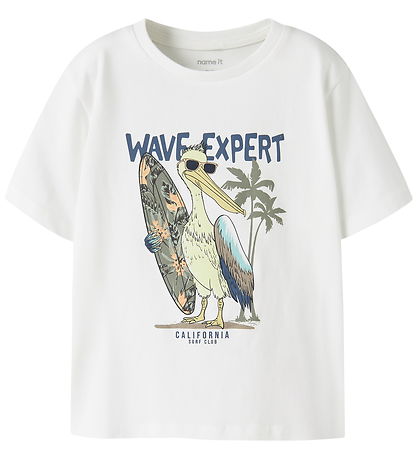 Name It T-shirt - NmmFopz - Hvid