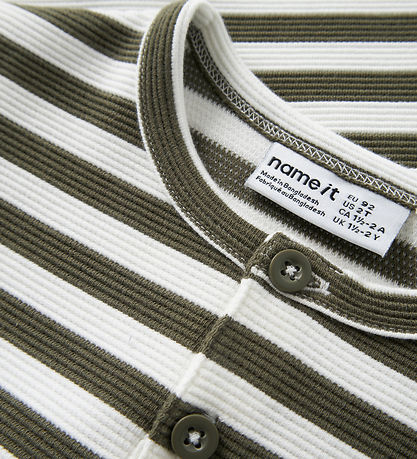 Name it Bluse - NmmNiles - Olive Night