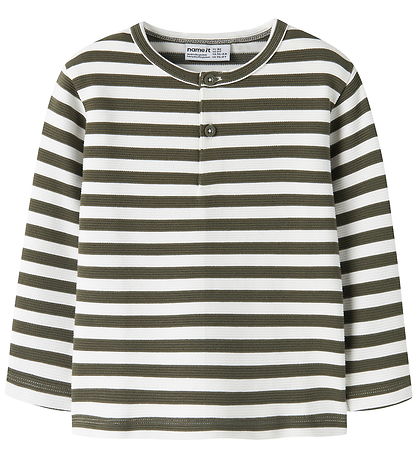 Name it Bluse - NmmNiles - Olive Night