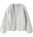Name it Cardigan - Strik - NkfOlina - Light Grey Melange