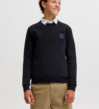 Jack & Jones Sweatshirt - JorChamberi - Caviar