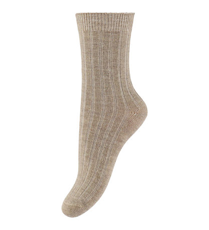 Huttelihut Strømper - Viskose/Uld - Rib - 2-pak - Dark Navy