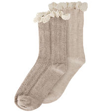 Huttelihut Socks - Wool - Camel Melange