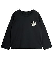 Mini Rodini Bluse - Ritzratz Patch - Sort