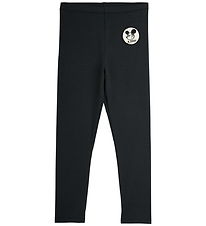 Mini Rodini Leggings - Ritzratz Patch - Sort