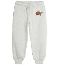 Mini Rodini Sweatpants - Elephant Shrew - Gråmeleret