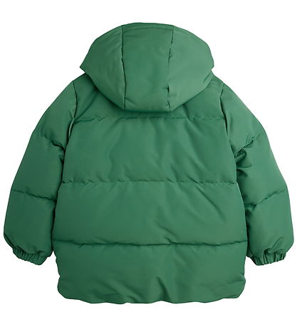 Mini Rodini Dynejakke - Grøn