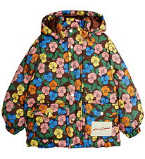 Mini Rodini Dynejakke - Violas - Brun