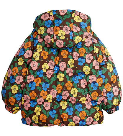 Mini Rodini Dynejakke - Violas - Brun