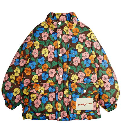 Mini Rodini Dynejakke - Violas - Brun