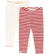 Thats Mine Leggings - Rib - Jia - 2-pak - Red Stripe