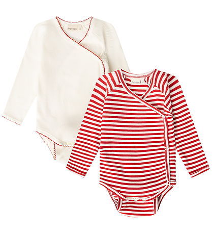 Thats Mine Slå-om Body l/æ - Juma - 2-pak - Red Stripe