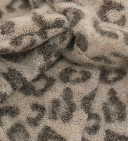 Huttelihut Elefanthue - Uldfleece - 1-lags - Camel Melange m. Ør