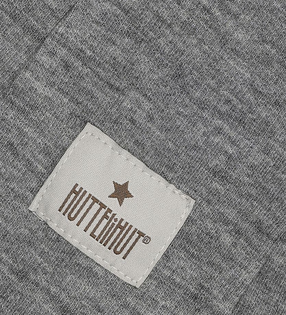 Huttelihut Elefanthue - Uldfleece - 1-lags - Medium Grey Melange
