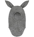 Huttelihut Elefanthue - Uld - 1-lags - Medium Grey Melange m. Ør