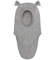 Huttelihut Elefanthue - Fleece - 1-lags - Medium Grey Melange m.