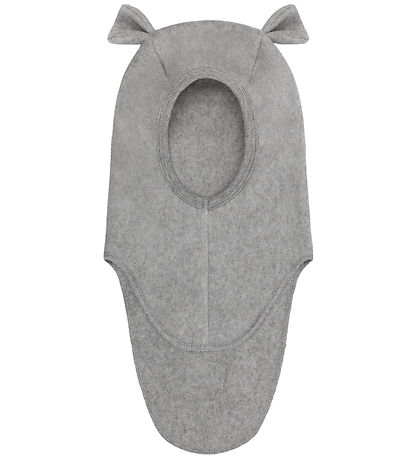 Huttelihut Elefanthue - Fleece - 1-lags - Medium Grey Melange m.