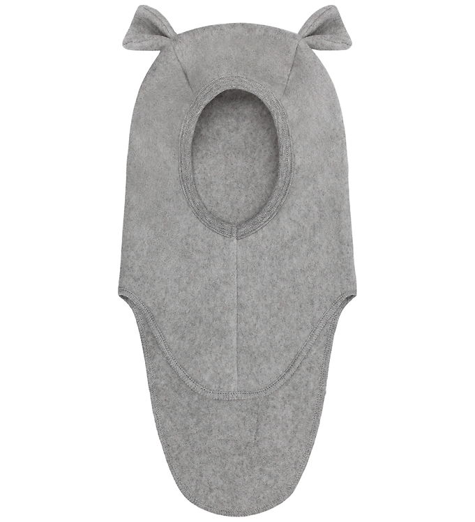 Huttelihut Elefanthue - Fleece - 1-lags - Medium Grey Melange m.