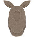 Huttelihut Elefanthue - Uld - 1-lags - Savannah Melange m. Ører