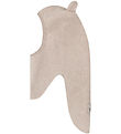 Huttelihut Elefanthue - Fleece - 1-lags - Camel Melange m. Ører