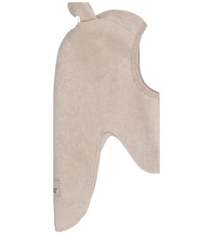 Huttelihut Elefanthue - Fleece - 1-lags - Camel Melange m. Ører