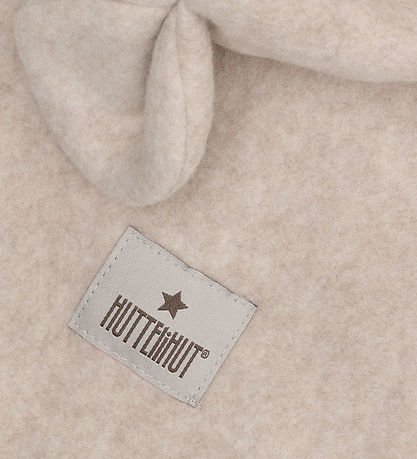 Huttelihut Elefanthue - Fleece - 1-lags - Camel Melange m. Ører