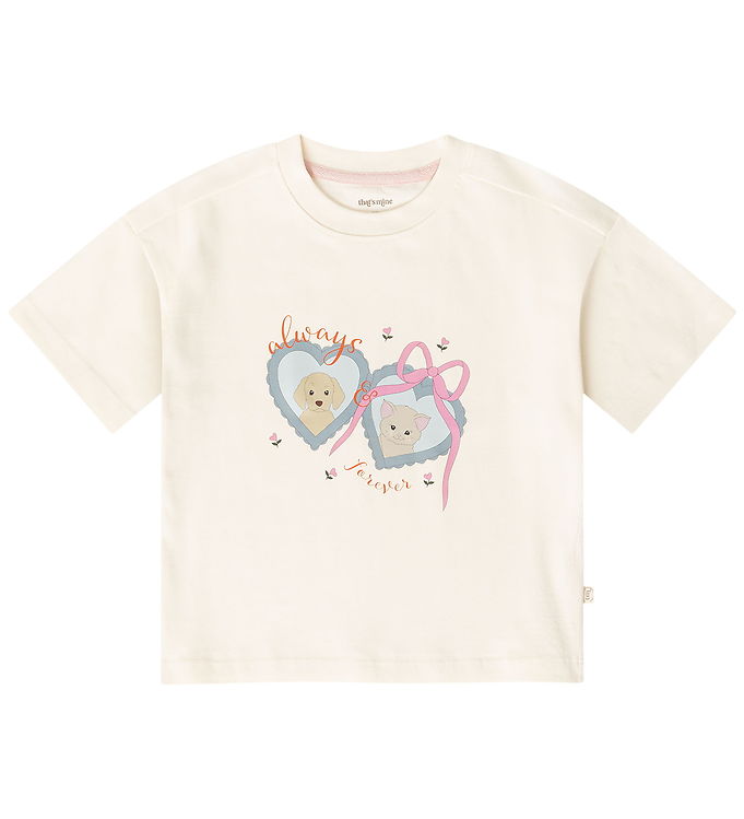 That's Mine - Vilde oversized t-shirt - Always & forever - 92cm - 2Y