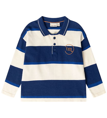 That's Mine Polobluse - Strik - Vagnar - Blue Stripe