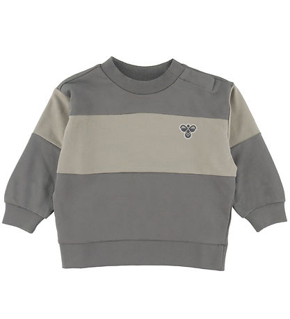 Hummel Sweatshirt - HmlMini - Loose - Dark Gull Gray