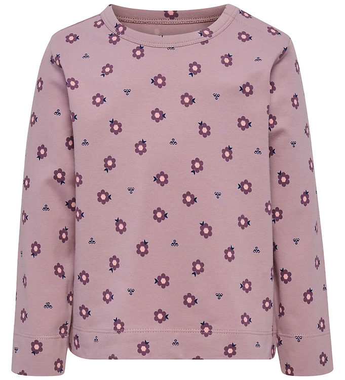 Hummel Bluse - HmlMini - AOP - Sea Fog