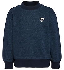 Hummel Sweatshirt - HmlMini - Loose - Dress Blues