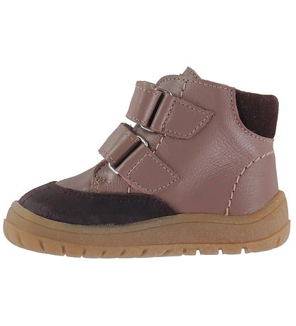 Angulus Vinterstøvler - Tex - Aubergine/Faded Rose/Tan