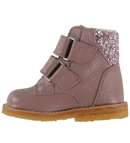 Angulus Vinterstøvler - Tex - Faded Rose/Blossom Glitter