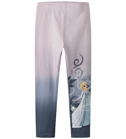 Name It Leggings - NmfMou - Frozen - Lavender Fog
