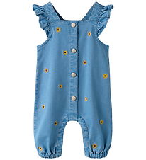 Name It Smækbukser - NbfSage - Medium Blue Denim/Sunflower