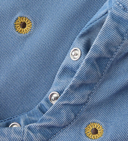 Name It Smækbukser - NbfSage - Medium Blue Denim/Sunflower