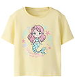 Name It T-shirt - NmfPfrejane - Pastel Yellow