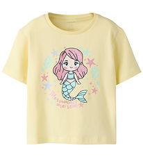 Name It T-shirt - NmfPfrejane - Pastel Yellow